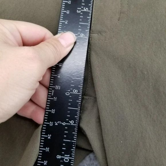 Royal Robbins Olive Green Boot Cut Stretch Hiking Pants Women's 4 - Picture 9 of 10